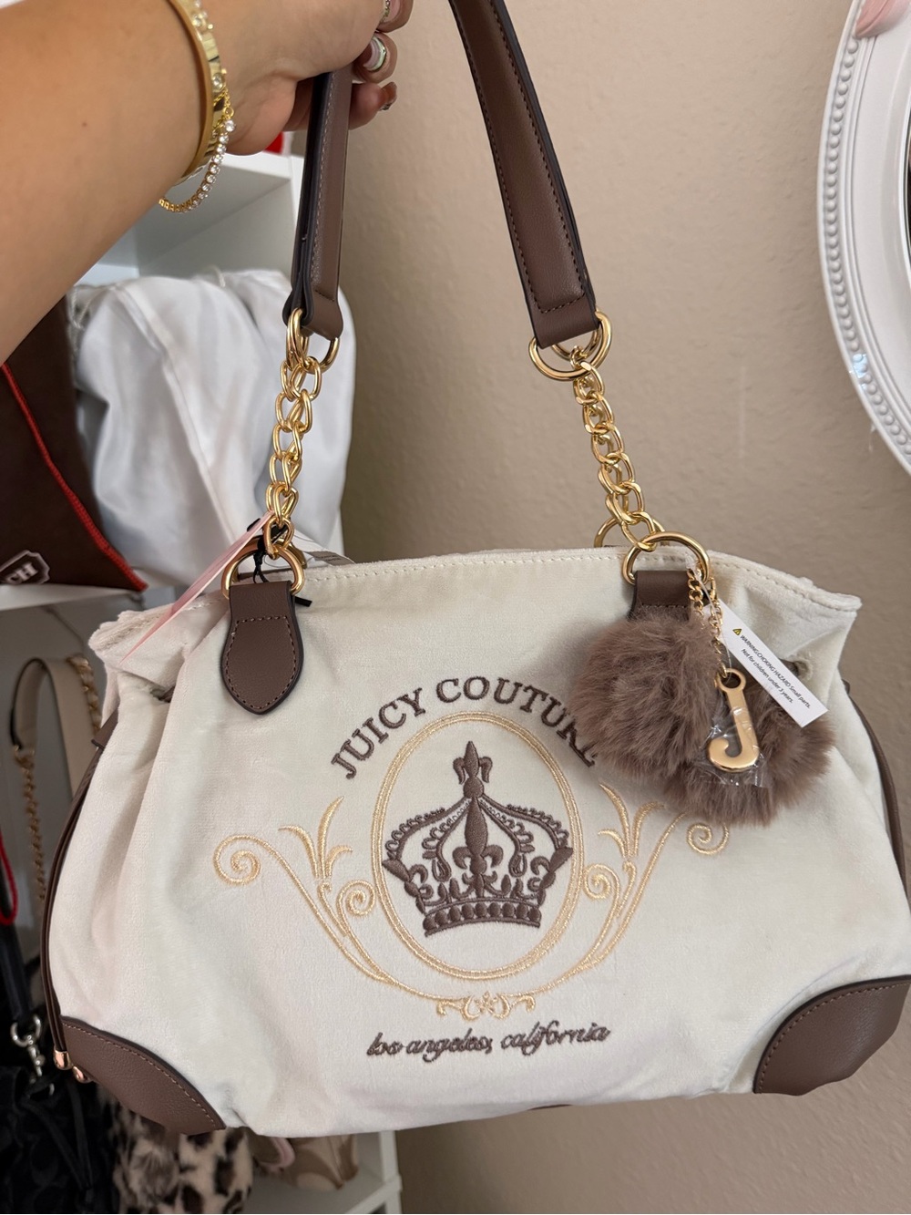 Juicy Couture satchel shoulder bag
